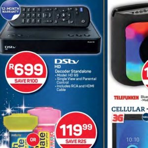 Digital TV decoder at Pick n Pay Hyper