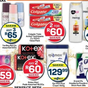 Toothpaste colgate  at Pick n Pay Hyper