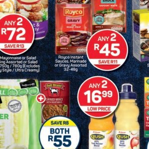 Sauces at Pick n Pay Hyper