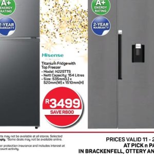 Fridge at Pick n Pay Hyper