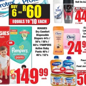 Diapers pampers  at Boxer Superstores