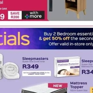 Mattress protector at Sleepmasters