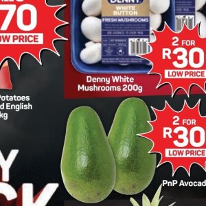 Mushrooms at Pick n Pay Hyper