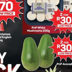 Mushrooms at Pick n Pay Hyper