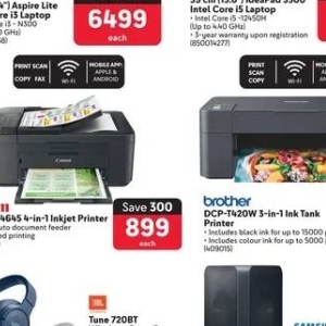 Printer at Makro