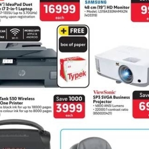 Projector at Makro