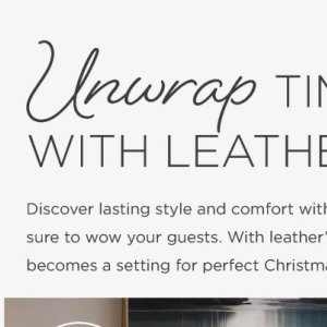 Leather at House & Home