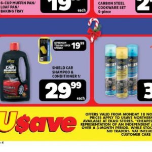 Shampoo at Usave