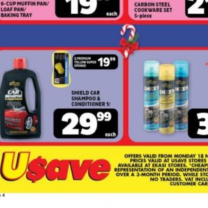 Shampoo at Usave