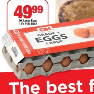 Eggs at OK Foods