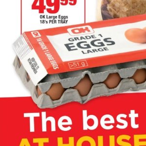 Eggs at OK Foods