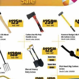 Axe at Africa Cash and Carry