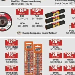 Sandpaper at Africa Cash and Carry