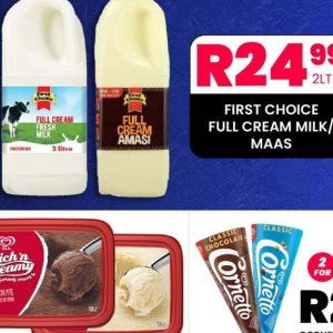 Cream at Take n Pay