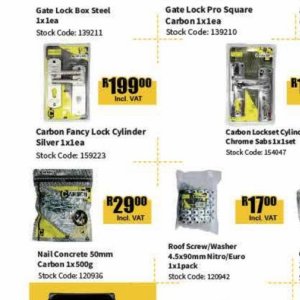 Lock at Africa Cash and Carry