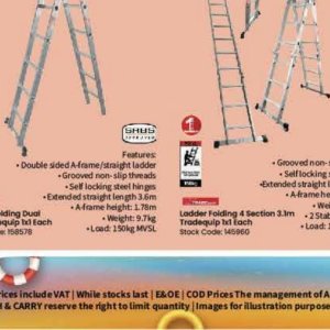 Ladder at Africa Cash and Carry