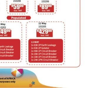 Circuit breaker at Africa Cash and Carry