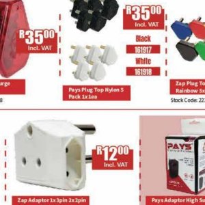 Plug at Africa Cash and Carry