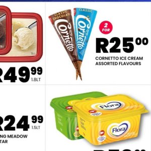 Ice cream at Take n Pay