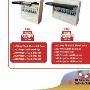 Circuit breaker at Africa Cash and Carry