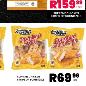 Schnitzel at Take n Pay