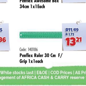 Ruler at Africa Cash and Carry