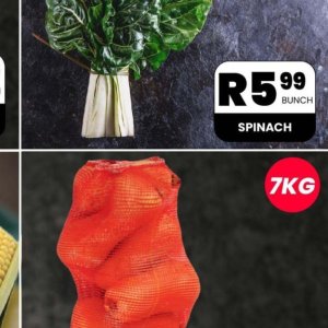 Spinach at Take n Pay