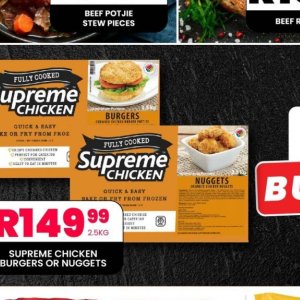 Burgers at Take n Pay