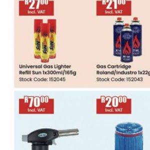 Lighter at Africa Cash and Carry