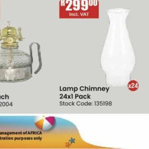 Lamp at Africa Cash and Carry