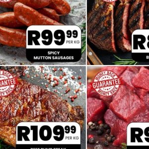 Sausages at Take n Pay