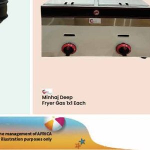 Deep fryer at Africa Cash and Carry