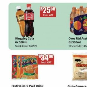 Cola at Africa Cash and Carry