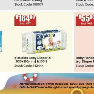 Diapers at Africa Cash and Carry