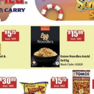 Noodles at Africa Cash and Carry