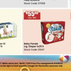 Diapers at Africa Cash and Carry