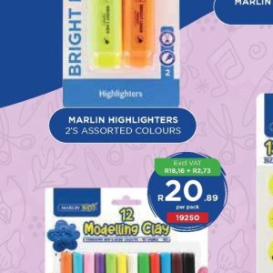 Highlighters at Africa Cash and Carry