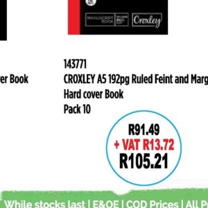 Cover at Africa Cash and Carry