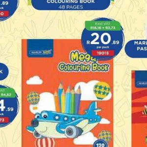 Colouring book at Africa Cash and Carry