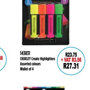 Highlighters at Africa Cash and Carry