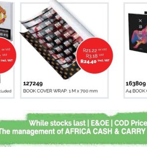 Cover at Africa Cash and Carry