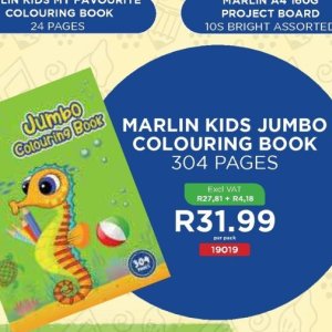 Colouring book at Africa Cash and Carry