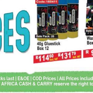 Box at Africa Cash and Carry