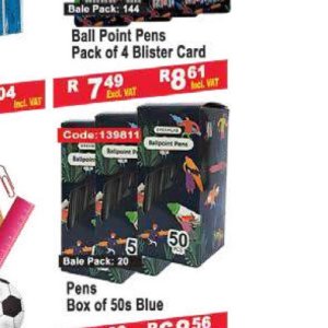 Ballpoint pens at Africa Cash and Carry