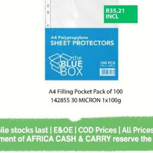 Box at Africa Cash and Carry