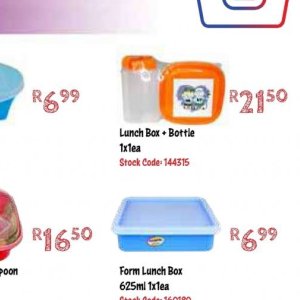 Lunch box at Africa Cash and Carry