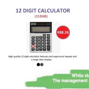 Calculator at Africa Cash and Carry