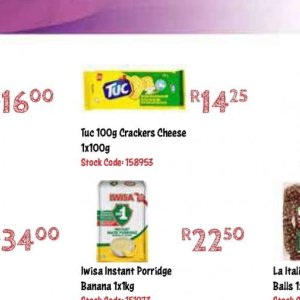 Crackers at Africa Cash and Carry