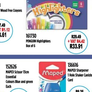 Highlighters at Africa Cash and Carry