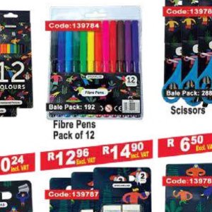 Fibre pens at Africa Cash and Carry